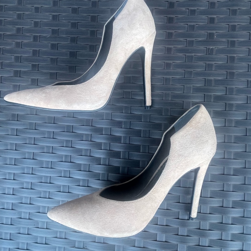 Beige Stiletto Heel